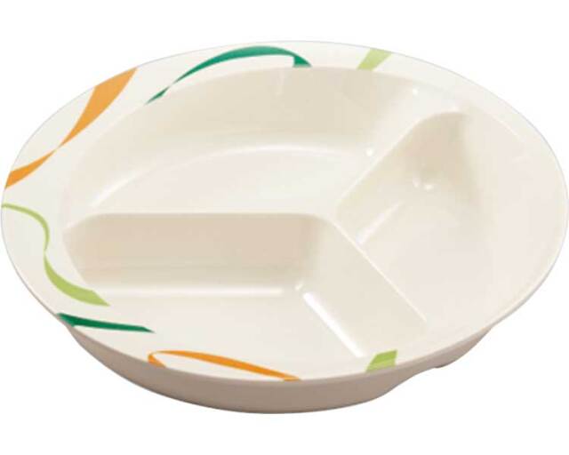 三ツ仕切皿 / UMS-200RIRH　いろは