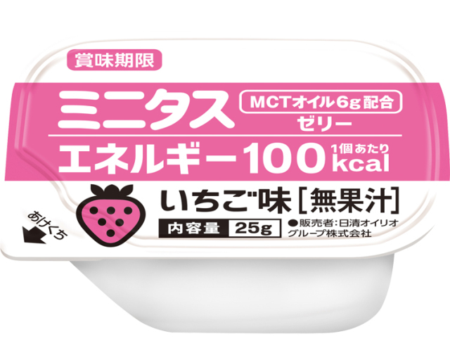 ミニタス　エネルギーゼリー　いちご味 / 021759　25g×9個