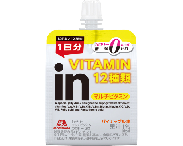 inゼリー　マルチビタミンカロリーゼロ / 180g×6個入