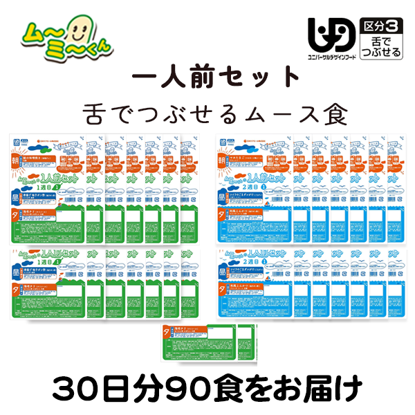 ムーミーくん　一人前セット