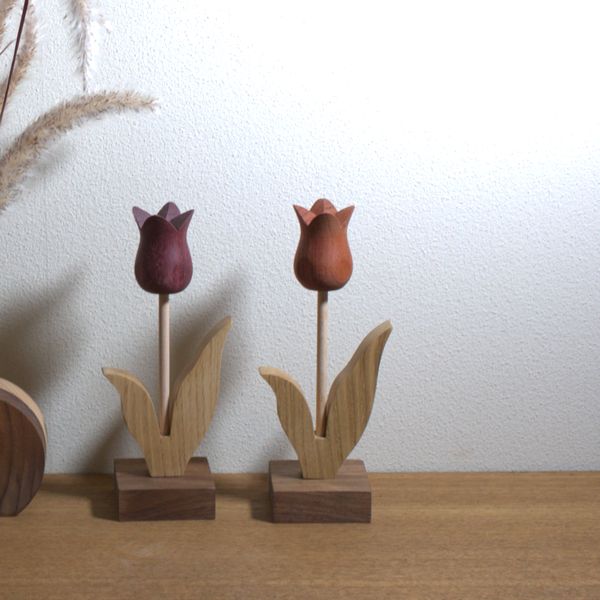チューリップ オブジェ