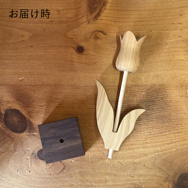 七宝　花絵　チューリップ　オブジェ　置物　インテリア　工芸品　美術品　A1705 額付き【原画】「チューリップ」 花の絵 インテリア 絵画 アート