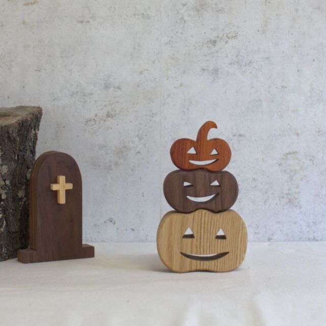 かぼちゃ・3段 オブジェ