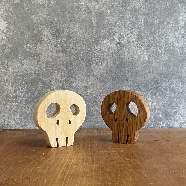 ドクロ 骸骨 オブジェ ハロウィン