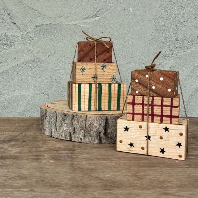 プレゼント 3段オブジェ
