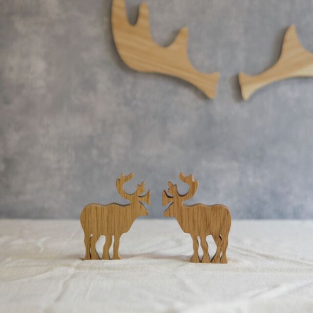 トナカイ（オーク材）