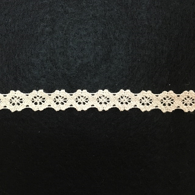 【レース】【生成】【レターパックライト可】　エンブロイダリーレース7144