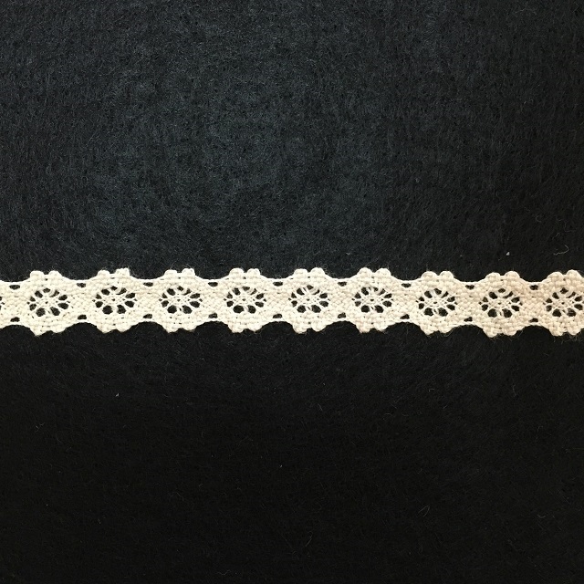 【レース】【生成】【レターパックライト可】　エンブロイダリーレース7144