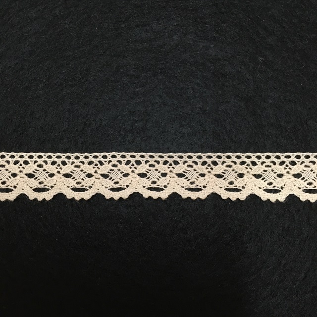 【レース】【生成り】【レターパックライト可】　エンブロイダリーレース7403