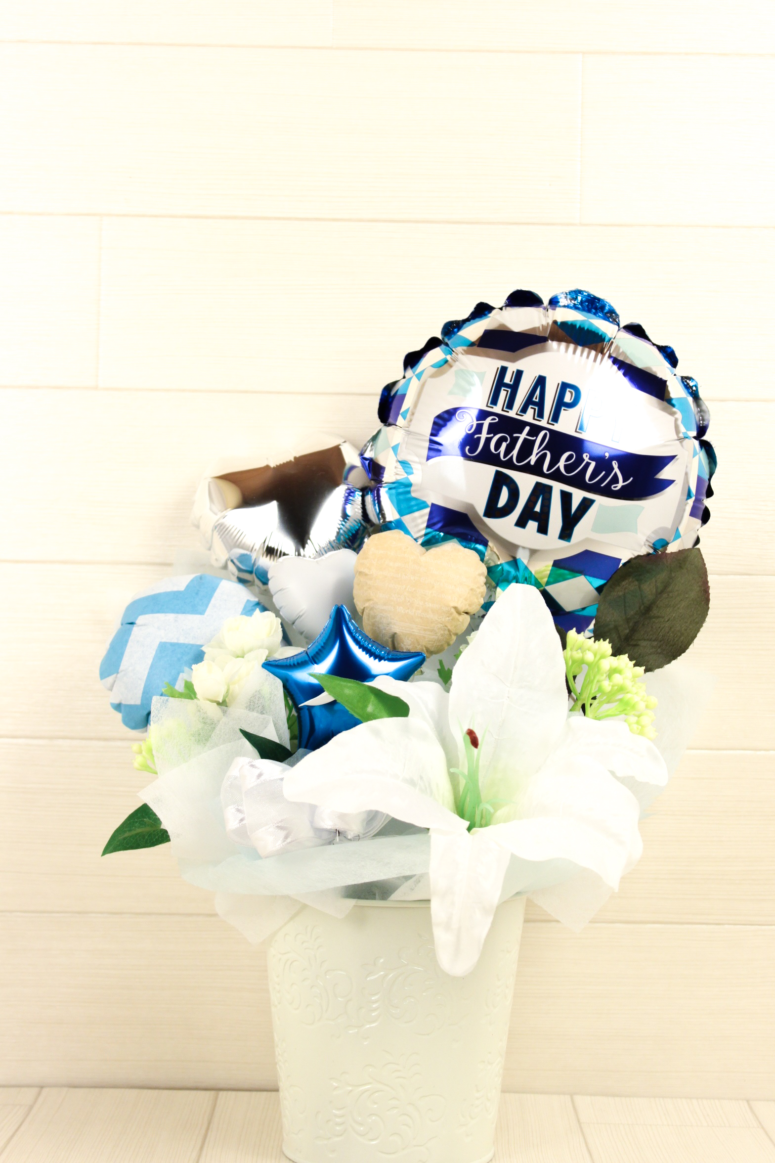 いつも清爽なまま父の日バルーンアレンジタイプ　「アーリーサマー　フレッシュバカンス」fd0002