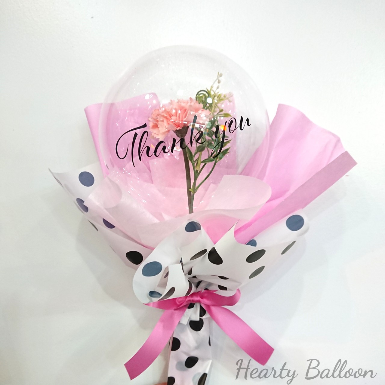 絶対オシャレシリーズ　母の日花束タイプ　「サンキューママ束　バルーンギフト」 hm0037