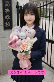 2026新作 リボン付き 卒業おめでとうのプレゼント オリジナル名前入ります 花束タイプバルーン 「卒業おめでとう」 卒業、卒園、結婚式、発表会 花束タイプ 高さ46cm幅35cm sp0078