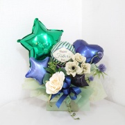 絶対オシャレシリーズ　父の日ギフト　「英国風ブリティッシュカラー　バルーンギフト」 ｆｄ00008