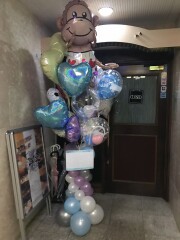 群馬県内配達無料可能　バルーンスタンド　キャバクラ、クラブで人気　po0001