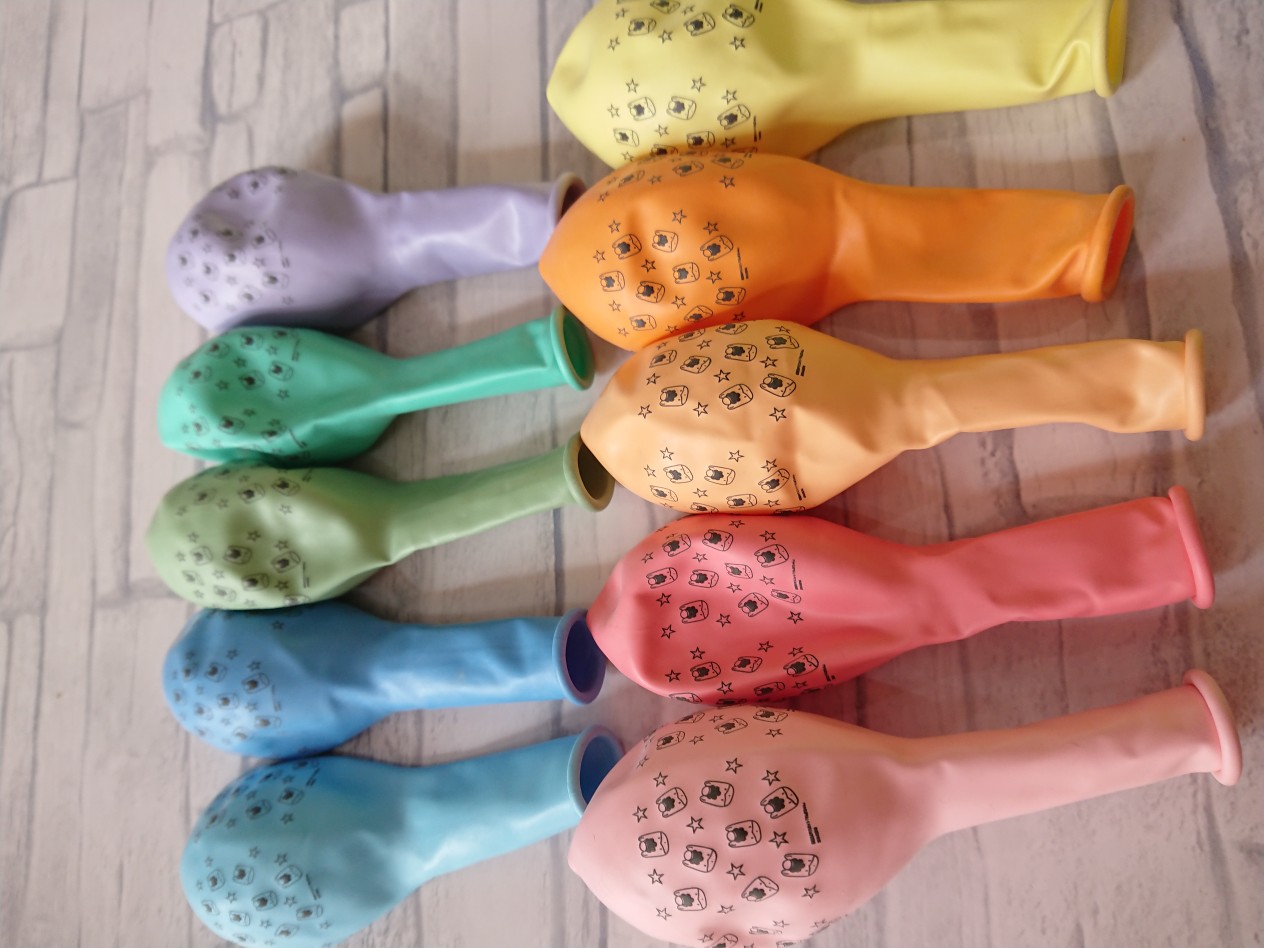 新商品ぐんまちゃんバルーン「ぐんまちゃんいっぱい」　完全オリジナル商品です。１０個入り　1,650円