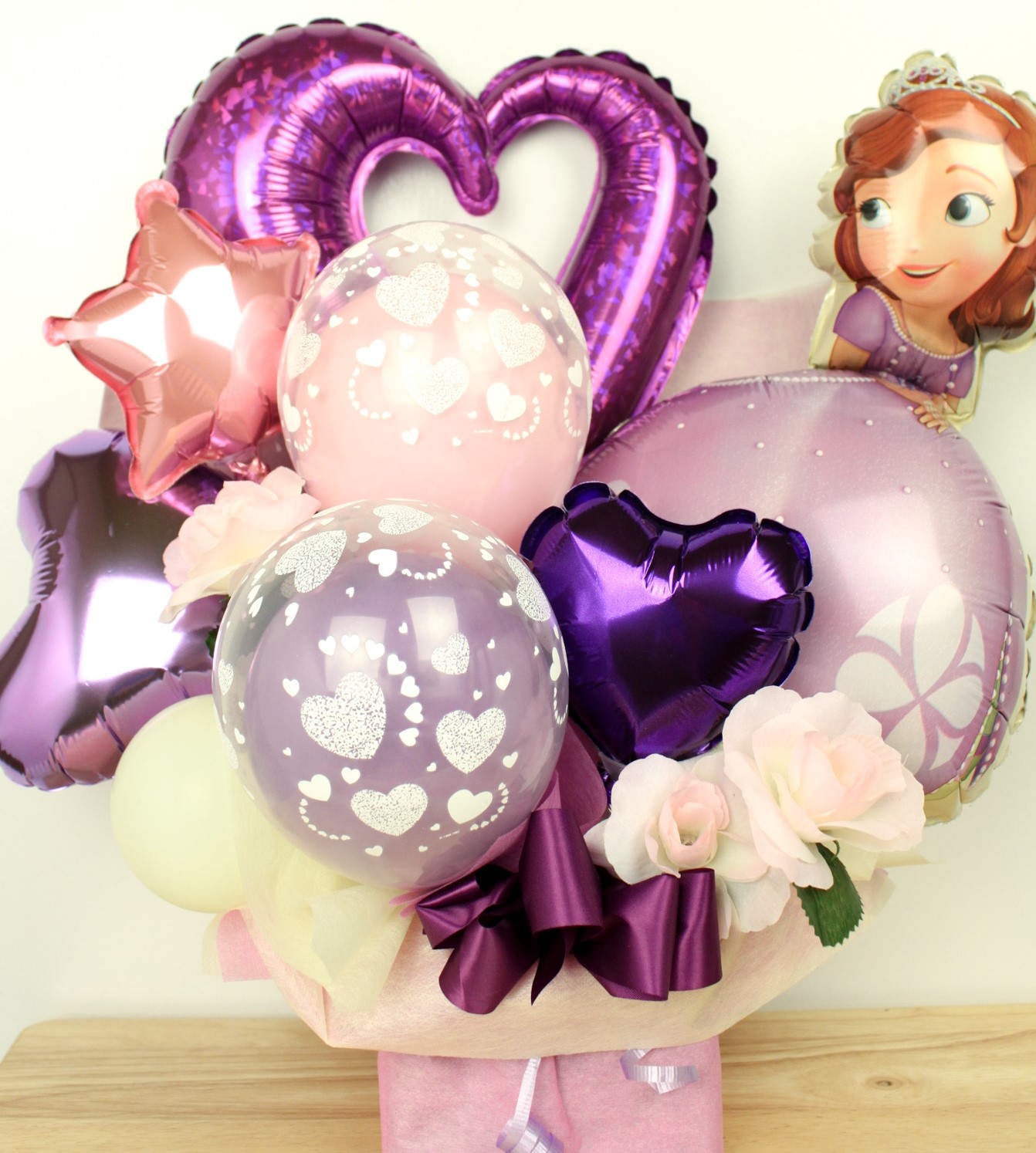 ソフィアバルーン電報　結婚式、誕生日、バレエ、ピアノ発表会に人気です　ｐｂ0069