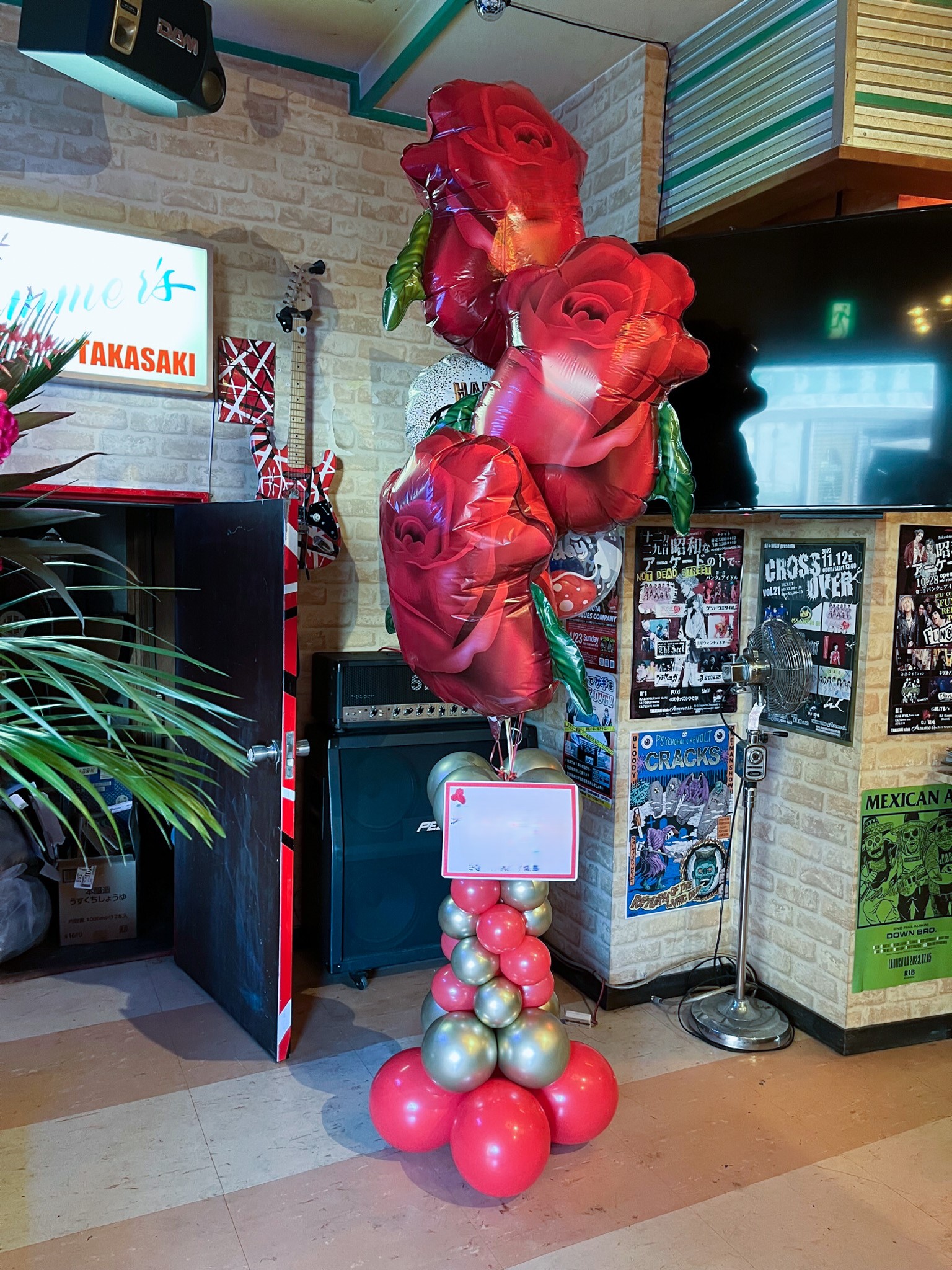 群馬県内配達無料可能　バルーンスタンド　キャバクラ、クラブで人気　po0002