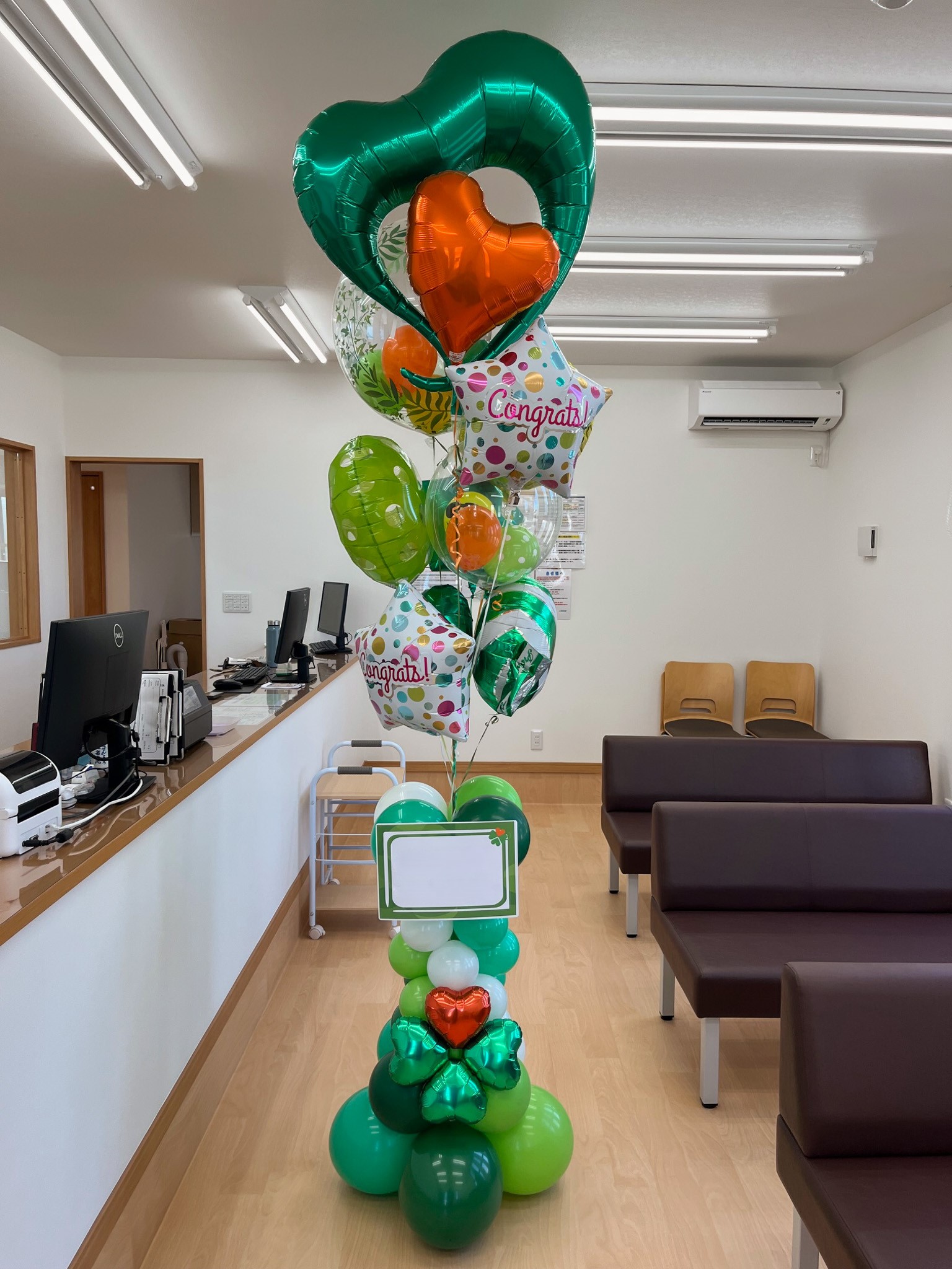 群馬県内配達無料可能　バルーンスタンド　開店祝い、発表会、周年祝いで人気　po0004