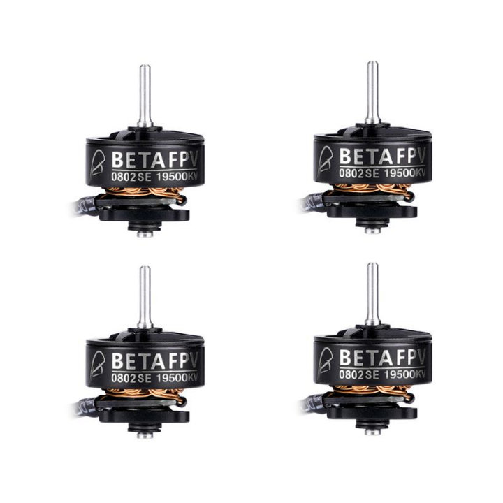 Meteor65（アクロバージョン）用　0802SE 19500KV ブラシレスモーター（4個セット）