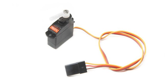 V-22オスプレイ エルロン（フラップ）用 3.7g サブ-マイクロ アナログサーボ（ロングリード）　【SPMSA3070L】