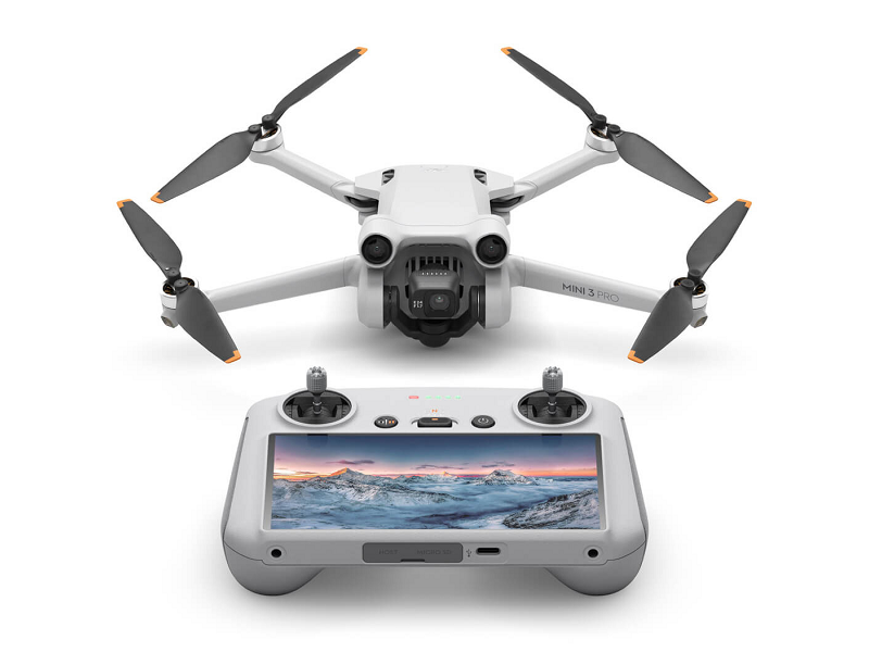 【販売終了品】DJI MINI 3 PRO（DJI RC送信機） リモートID対応機種　【日本語説明書・賠償責任保険付】