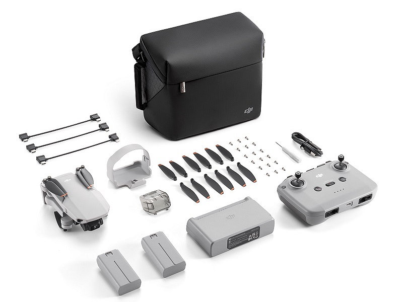 【販売終了品】DJI MINI 2 SE フライモアコンボ（リモートID対応機種）　【日本語説明書・賠償責任保険付】