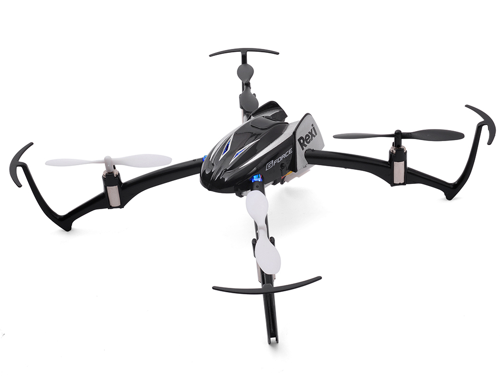 【販売終了品】リビングで飛ばせる小型ドローン！　Rexi（レクシィ）　シルバー　【GB251】