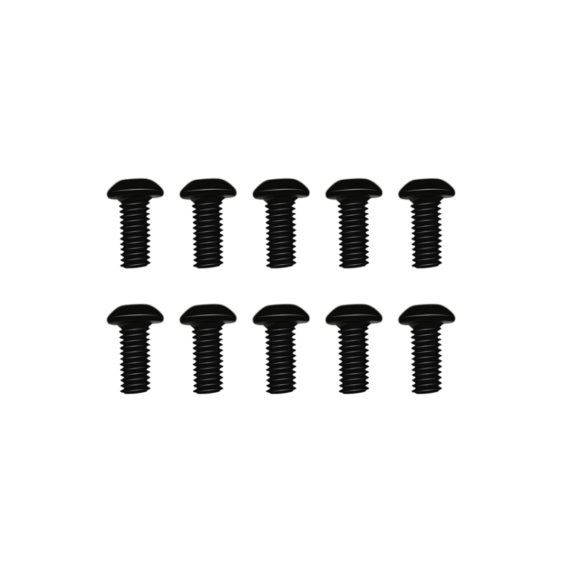 RS4 スクリューセット（M2.5×8mm ボタンビス）※社外品10本入り　【GT020101】