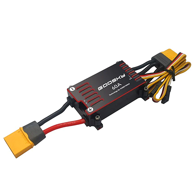 RS4 フルメタル バイカラー コラボレーション 60A ESC　【GT020172】※日本語説明書付属