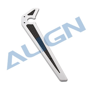 TB40 垂直尾翼カーボン製（ホワイト）【HB40T009XXW】