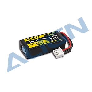 ALIGN純正 T15用リポバッテリー（2セル 400mAh）【HBP04001】