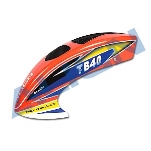 TB40 塗装済みキャノピー（オレンジ）【HCB4001】