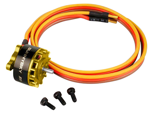 M2共通 テールモーター（イエロー）　【OSHM2065】