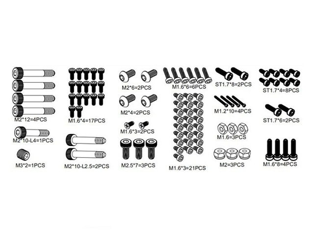 V2/EXP用 ビスセット　【OSHM2110】