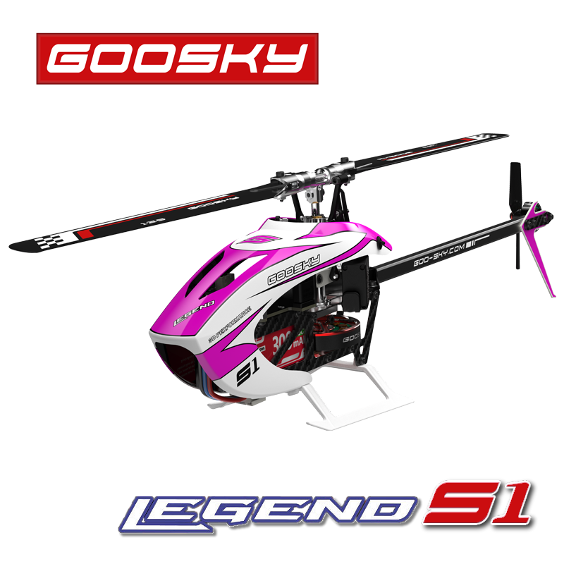 GOOSKY LEGEND S1ヘリコプター（パープル）【未調整】【日本語説明書付】