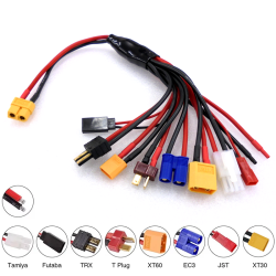 マルチ充電ケーブル（充電器側XT60入力）【MALTI-CHGCBL8-XT60】