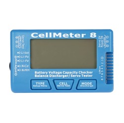 バッテリーチェッカー CellMeter8（セルメーター8）簡易日本語説明書付属