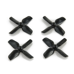 Beta 65 PRO2に最適！ HQProp製 1.2X1.3X4 Black (2CW+2CCW)-ABS-1.0mmシャフト用