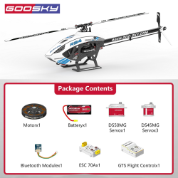 GOOSKY RS4 PNPコンボ（ホワイト）【オリジナル日本語説明書付】