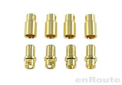 8.0mm バナナコネクター(4セット)　【EAS050】