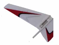 スタビライザー　赤【Heli-Bird】