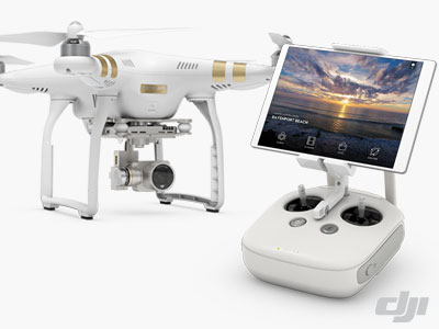 DJI ファントム3 プロフェッショナル 予備バッテリー付フルセット  
