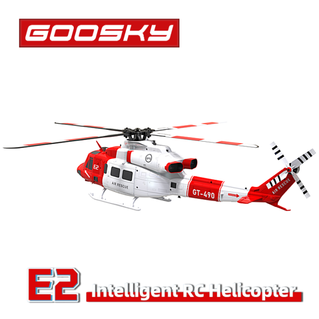 キャリーケース付き GOOSKY E2（UH-1Y） GPS搭載バージョン BNF 【日本