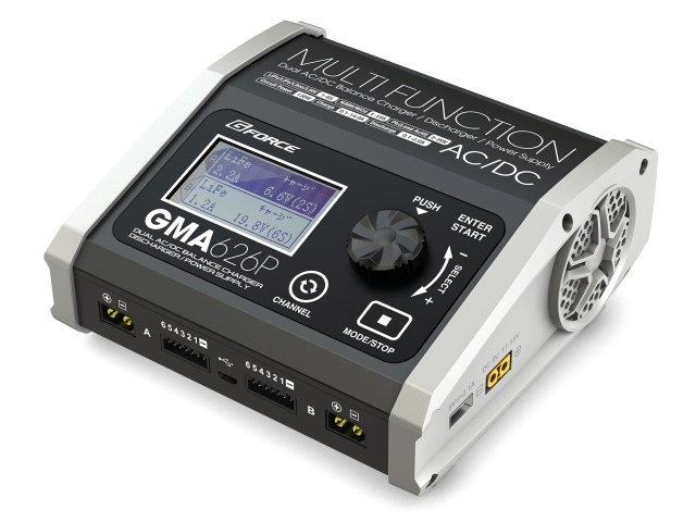 デュアルハイパワーAC/DC充電器 GMA626P 【G0327】