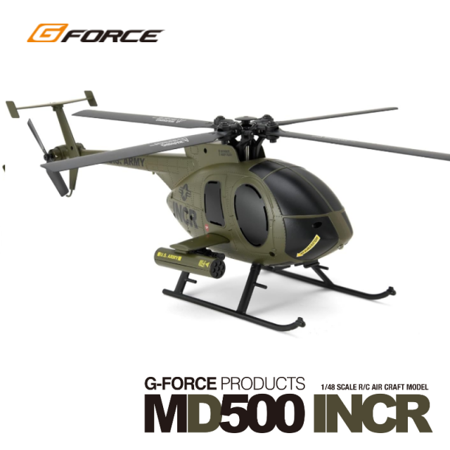 1/48スケール電動ヘリコプター MD500 INCR フルセット【GB310
