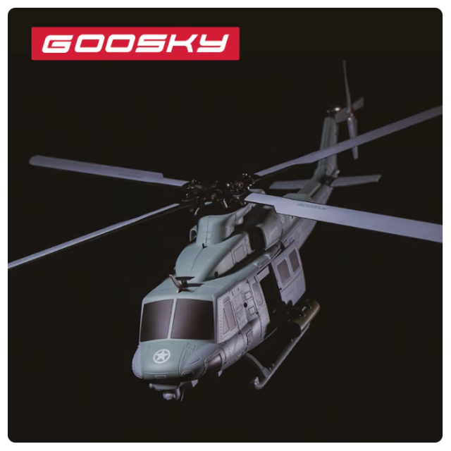 デビュー特価！ GOOSKY LEGEND E2（UH-1Y）BNFセット【BAF050001】