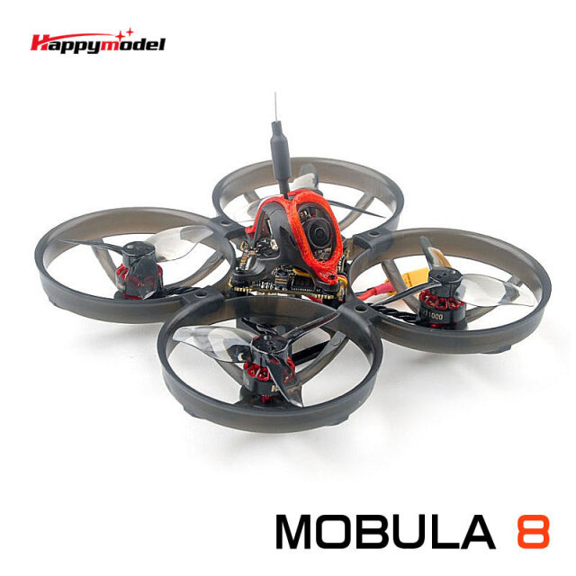 Futaba S-FHSS送信機とバインドして飛ばせる！ MOBULA 8