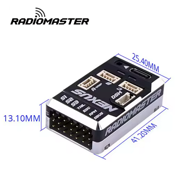 RADIOMASTER NEXUS（ジャイロ）＋RP3-H（ELRS受信機）セット