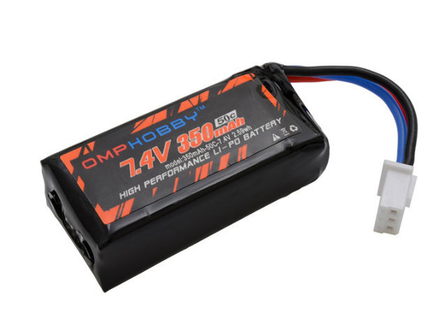 M1用 純正リポバッテリー 2セル 350mAh 50C 【OSHM1024】