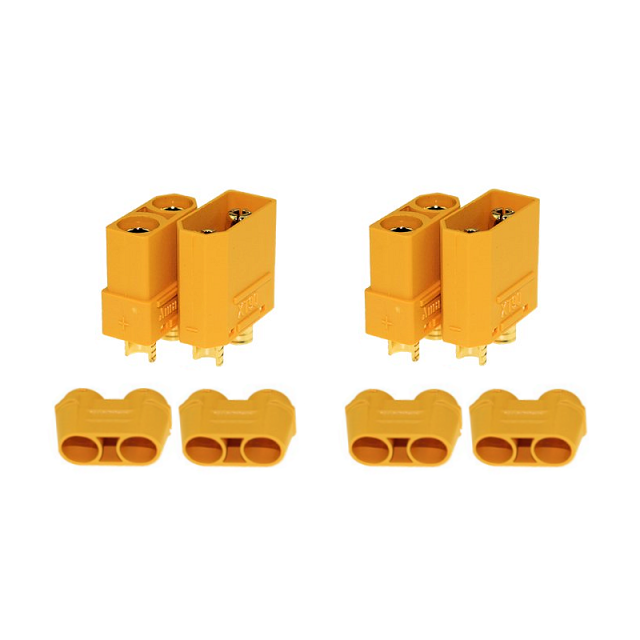 XT90大型コネクター オス・メス（2組セット） 【AEST1335】